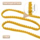 thumbnail image 2 of Cinta de Pom Pom de 25 Yardas, Borde de Borlas de Pom Pom Amarillo de 0.5" para Manualidades de DIY, Cortinas, Ropa, Decoración del Hogar, 2 of 7