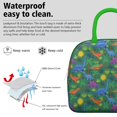 thumbnail image 3 of Womens Green Cartoon Dinosaurs Palm Trees Sun Pattern Lunch Box for Work,Insulated Lunch Bag for Women,Loncheras Para Mujer,Leakproof Adult Lunch Bag for Work,Beach,Travel,Picnic,Camping, 3 of 7