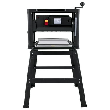KFFKFF Woodworking Planer, 12.5 inch, Foldable, 1500W Power, 315"/min Feed Speed, Dual Blade, Benchtop Design, Includes Dust Exhaust Interface and Stand