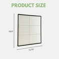thumbnail image 2 of 1183054K (1183054) HEPA Filter Replacement for Whirlpool Whispure Air Purifier Models AP450 / AP510 / AP45030HO; Replaces Whirlpool Part # 1183054, 1183054K, 1183054K Large, 1183054K, 2 of 9
