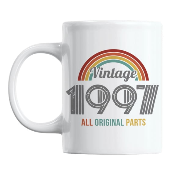 Vintage 1997, All Original Parts feat. a Rainbow Coffee & Tea Mug Cup (11oz)