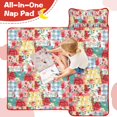 thumbnail image 4 of Pioneer Flower Floral Print Pattern Toddler Nap Mats for Kids Preschool,Sleeping Mat Bag or Kids,Toddler Sleeping Bag,Toddler Nap Mat or Daycare, 4 of 6
