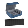 thumbnail image 1 of Contenedor de caja de baraja de cartas coleccionables, caja de naipes coleccionable duradera de cuero de PU Gris CUTICAT Estuche para baraja de cartas coleccionables, 1 of 8