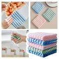 Bathroom Towel Set with Bath Mat Cow Print Towels Bathroom Set Sky