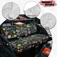 thumbnail image 6 of HUIACONG Blue Dragonfly UTV Seat Covers Waterproof Polyester Breathable Universal UTV Seat Covers Non-Slip Soft Fit for Kawasaki Mule 3010, 6 of 7