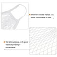 thumbnail image 4 of Uxcell Cotton Mesh Bag, 15x13.8" Reusable Mesh Net String Grocery Bags Organizer White, 4 of 6