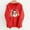 Red#4, variant on Antqov Hoodies for Women, Pullover Christmas Print Sweatshirts Drawstring with Pocket, Party Loose Lightweight Funny Casual Hoodie