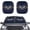Bee Flower Print, variant on Uorisanigo Sun Visor for Car Cute Cat Flowers Automobile 2 Packs Car Sunshades for Side Windows Polyester Blocks Heat and Sun Interior Accessories for Vehicle, Van, Sedans
