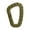 ArmyGreen, variant on Outdoor Carabiner D Rings Spring Gear Clip Fast Carabiner Plastic Hook Backpacks Hangings Buckle