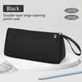 thumbnail image 7 of Leodye 1PCS Large Capacity Durable Pencil Case Multifunctional Stationery Storage Bag for office Travel Daily Supplies Storage -7.87*2.36*3.94IN, 7 of 7