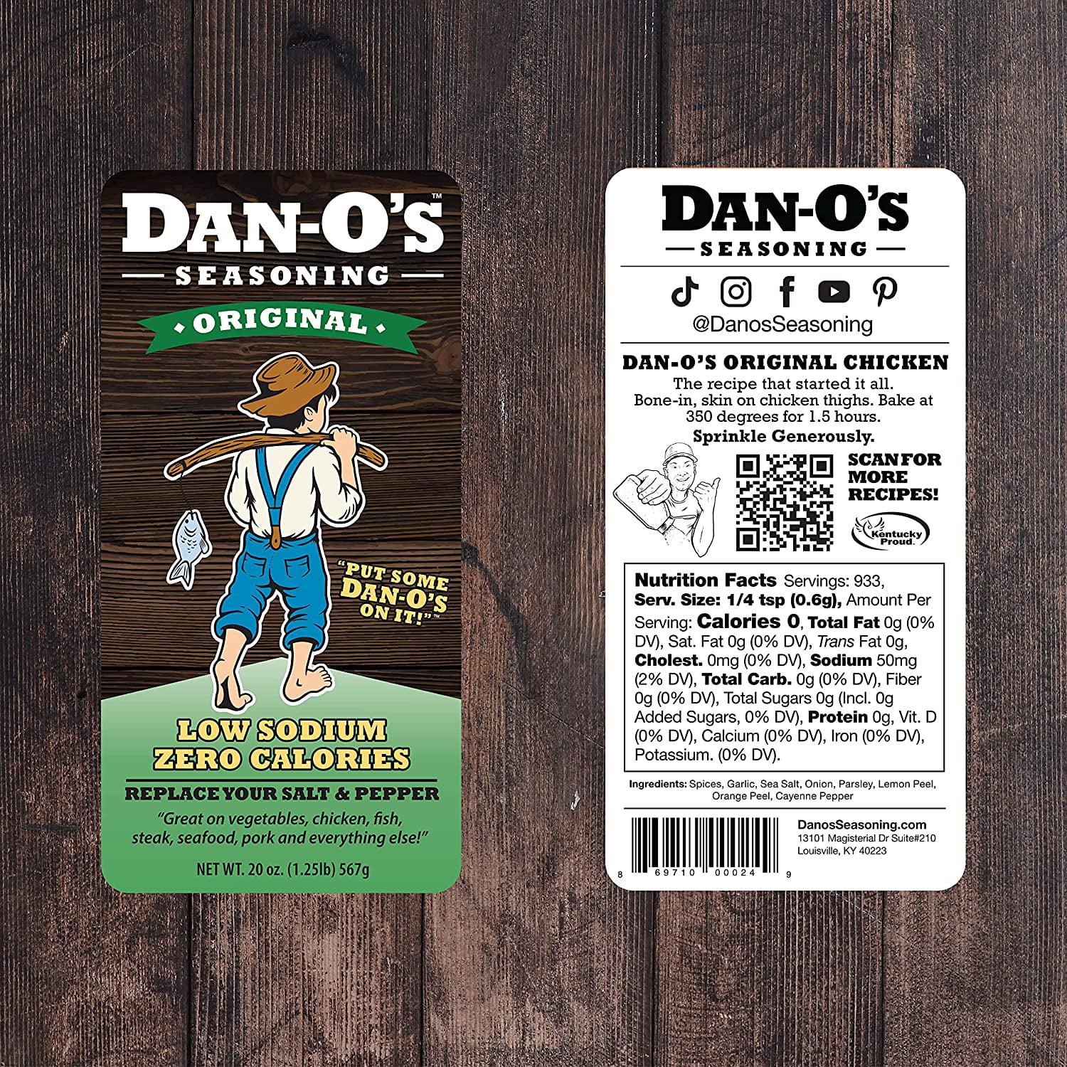 Dan-O's Seasoning 3 Count Bundle - Original, Hot Chipotle, & Spicy