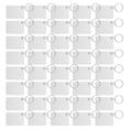thumbnail image 3 of Paquete de 40 Llaveros de SublimacióN en Blanco de Doble Cara de Transferencia de en Blanco MDF Tablero en Blanco SublimacióN en Blanco DIY, 3 of 5