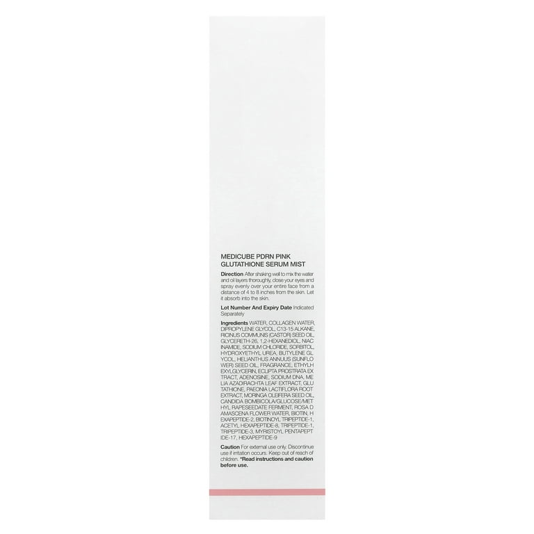 pdrn pink glutathione serum mist 100ml Medicube PDRN Pink Glutathione Serum Mist 100ml – Justmylook main image 1