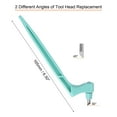 thumbnail image 2 of Uxcell Craft Cutting Tools, 360 Degree Rotating Cutter with 30 Degree Tip, Light Blue, 2 of 5
