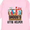 thumbnail image 4 of Inktastic Daddys Little Helper Tool Box Boys or Girls Long Sleeve Toddler T-Shirt, 4 of 5