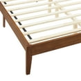 thumbnail image 6 of Sirocco Rattan and Wood Full Platform Bed in Walnut, 6 of 10