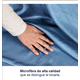 thumbnail image 3 of Juego De Sábanas Matrimonial 100% Microfibra Modelo Azul, 3 of 4