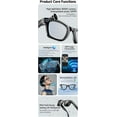 thumbnail image 3 of AI Smart Glasses, 800W Camera & 1080P Video, Smart Glasses with Camera and Bluetooth, AI Glasses for Calls & Musi,UV Protection,Anti-Blue Light Glasses Everyday Wear (A), 3 of 10