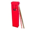 thumbnail image 2 of Santa's Bags Wrapping Paper Storage Box - RED, 2 of 9