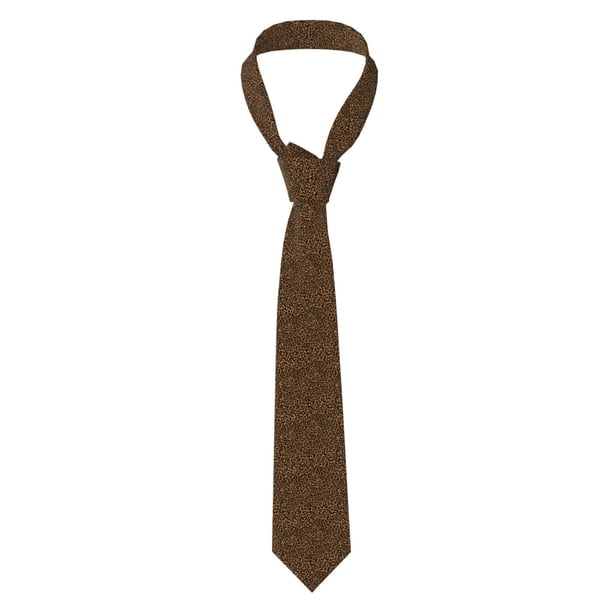 Balery Leopard Corbata Clásica de Seda para Hombre, Corbata Tejida Jacquard, Corbatas Formales para Negocios y Bodas