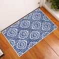 thumbnail image 1 of 2 x 3 Foot Heavy Duty Low Pile Area Rug - Ultra-Thin Non Slip Area Rug - Washable Cotton Indoor Rug for Front Door Foyer Rug for Entryway, 1 of 7