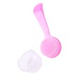 thumbnail image 3 of Plastic Grip Round Bristle Face Facial Cleaning Washing Brush Skin Care Massage, 3 of 6