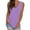 z1_501_Purple, variant on Orange Women's Short Sleeve T-shirt, Women'S Casual Solid Color Cotton Tops Round Neck Short Sleeve Tops Shirts Loose Shirts T Shirts Casual Loose Tops,Women's Short sleeve T-shirt M