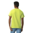 thumbnail image 4 of Gildan Men’s Safety Short Sleeve T-Shirt, Ultra Cotton, Hi Visibility Workwear, Safety Green, M, 4 of 4
