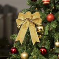 thumbnail image 1 of Decoración de Navidad con lazo de cinta, adorno de regalos de Navidad con lazo brillante, regalos para envolver regalos para árbol de Navidad, fiesta, guirnalda, corona, regalos, mesa, Ch. Afortunado Sencillez, 1 of 5