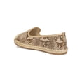 thumbnail image 3 of Women Snake Cap Toe Slip On Espadrille Flat 18893, 3 of 6
