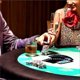 thumbnail image 5 of Baraja de póquer negra con cartas de póquer azul y plateada, de plástico, mágica, resistente al agua, colección de regalos de agua mágica, roja, 5 of 5