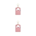 thumbnail image 3 of Advancent Llavero colgante decorativo de dibujos animados llavero mochila monedero cinturón llavero portátil reutilizable tarjetero tipo 3 tipo 3 2Conjunto, 3 of 6