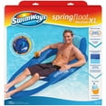 SwimWays Spring Float Recliner XL Extra Large Swim Lounger for Pool