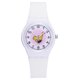 thumbnail image 1 of Reloj redondo de moda con correa de silicona de reloj de pulsera de cuarzo clásico con patrón lindo, 1 of 5