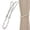 D, variant on Acrylic Bead Curtain Tieback with Hook, Elegant Drapery Holdback for Curtains and Drapes, 1-Pack, Gold