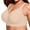 Beige1, variant on Bras for Women Full Coverage Supportive Wireless No Underwear Plus Size Older Push Up Comfortable Bra