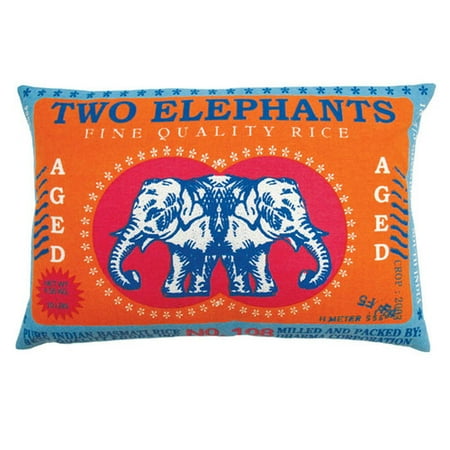 Koko Company Rice Cotton Lumbar Pillow
