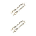 thumbnail image 1 of kurtrusly Easy To Install Convenient Bag Chain Straps For Quick Attachment Not Easy To Fade Purse Chain Straps L204-2HS 2Set, 1 of 6