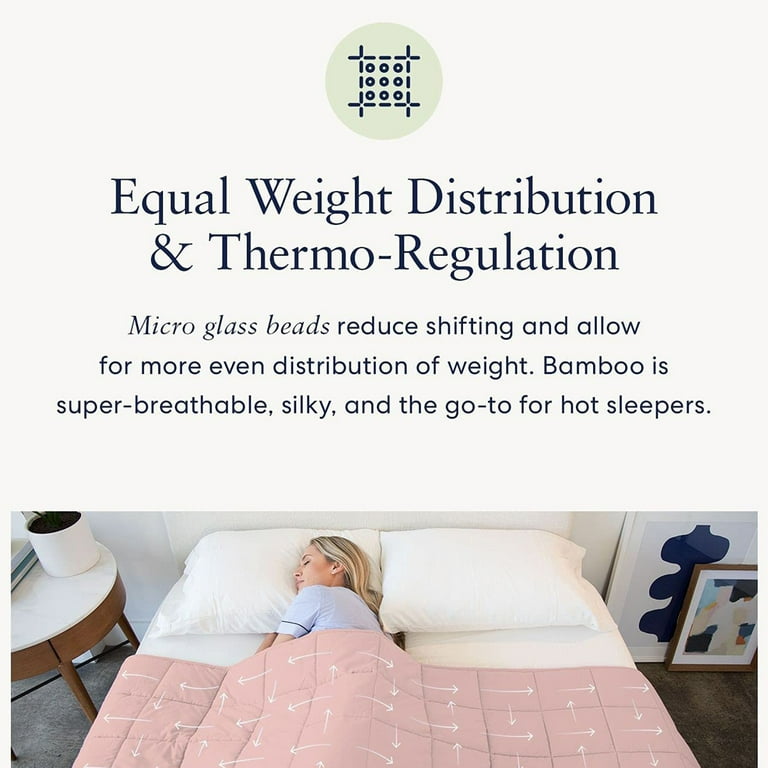 Luna cooling bamboo online weighted blanket