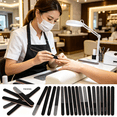 thumbnail image 4 of EXLEAF 2026 New 12Pcs Nail File 4-Step Nail Shaping Double-Sided Design Nail Files for Natural Nails Eva and Pp Material Manicure Tools for Nail Care Grooming Manicure Pedicure Home Use., 4 of 7