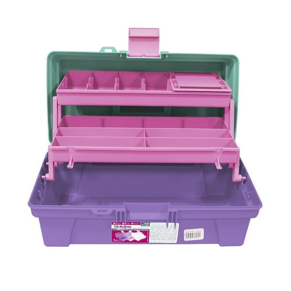 Caja organizadora Santul Vanity Morado 14 Pulgadas