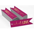 thumbnail image 2 of Inkdotpot Gold Foil Paper Hang Tags Made With Love Text Favor Tags 100 Pieces, 2 of 6