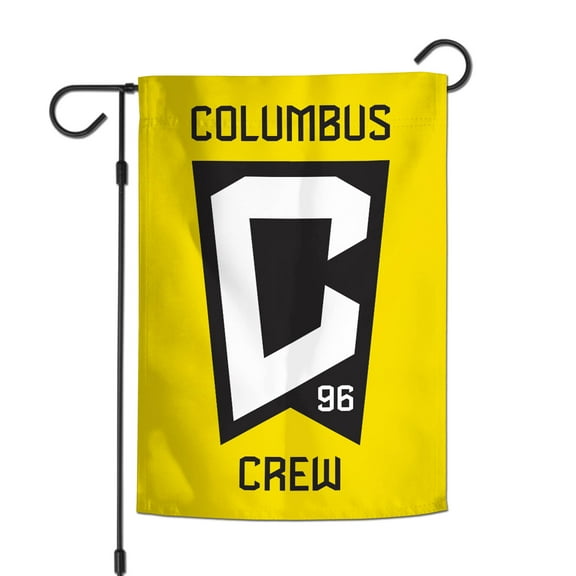 WinCraft Columbus Crew 2-Sided 12'' x 18'' Garden Flag