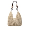 thumbnail image 2 of Shoulder Bag Weaving Crafts Shoulder Bag Underarm Bag Leisure Travel Storage Handbag Large Capacity Multifunctional Commuting Handbag, 2 of 6