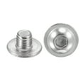 thumbnail image 1 of Unique Bargains M8x8mm 304 Vis à Tête Boutonnée en Acier Inoxydable 50 Pack, 1 of 5