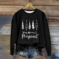 thumbnail image 1 of Amzcrzy Chandails pour Femmes Chandail de Noël Chandail de Noël pour Femmes Col Rond Imprimé Chandail Ample Manches Longues Chandails Sans Capuche Chandails pour Femmes Chandails et Chandails à Capuchon pour Femmes G, 1 of 4