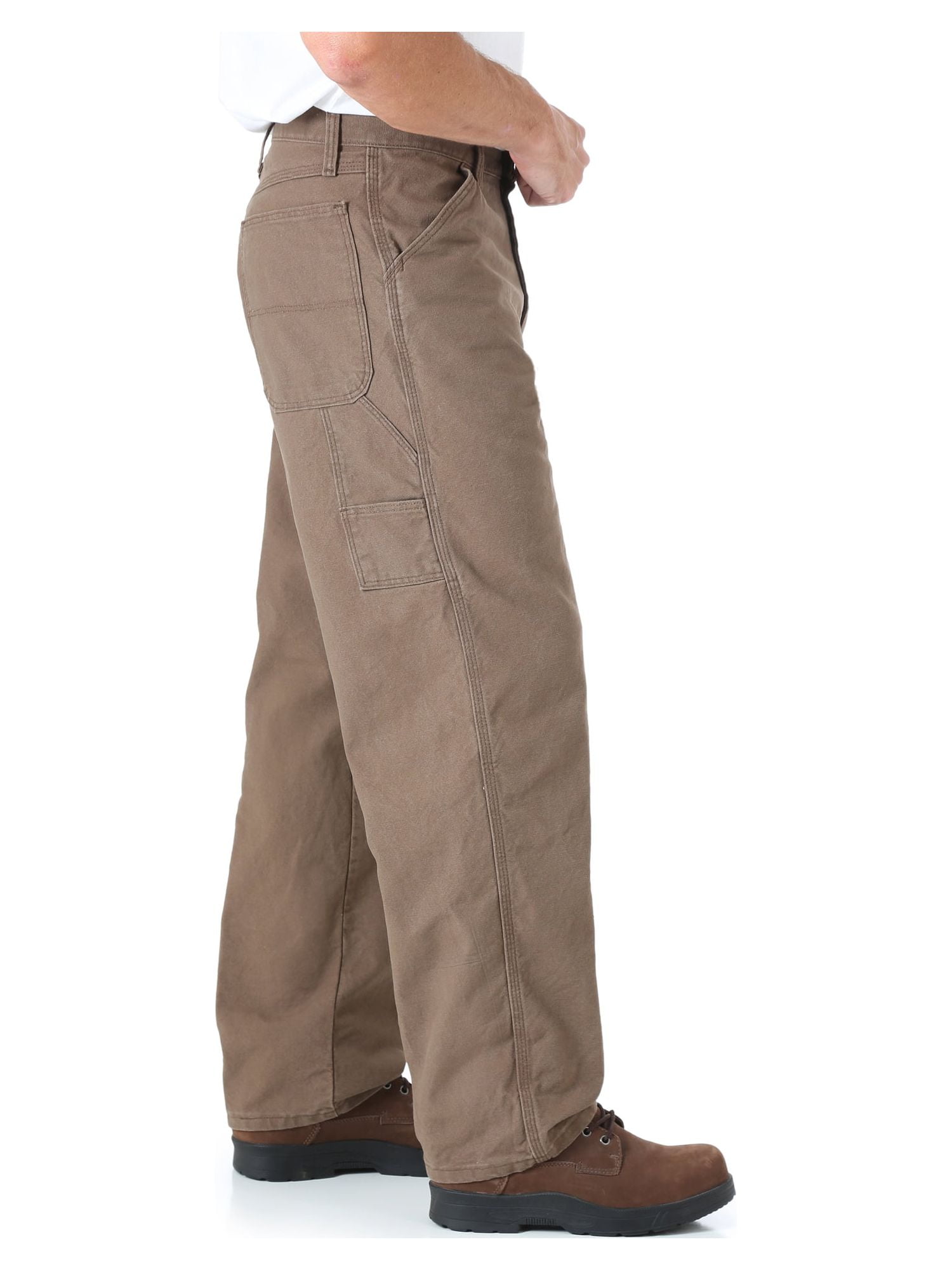 Work Pants Walmart Mens Wrangler Carpenter Jeans Rustler Men's