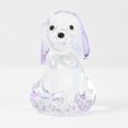 thumbnail image 3 of Handmade Glass Dog Hand Blown Mini Glass Dog Figurine Handmade Transparent Dog Sculpture Cute Collectible Ornament for Home Decor Desk Decoration Pet, 3 of 8