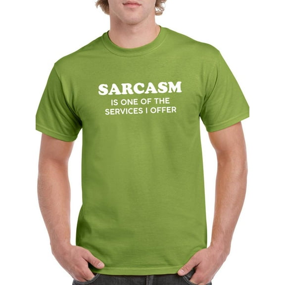 Sarcasm Is A Service I Offer T-Shirt Men -Smartprints Designs, Male Medium