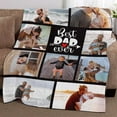 thumbnail image 5 of Custom Blankets with Photos, Personalized Picture Throw Blanket, Music Song Style Wedding Anniversary Birthday Customized Gifts for Couples Boyfriend Girlfriend Sister, 5 of 6